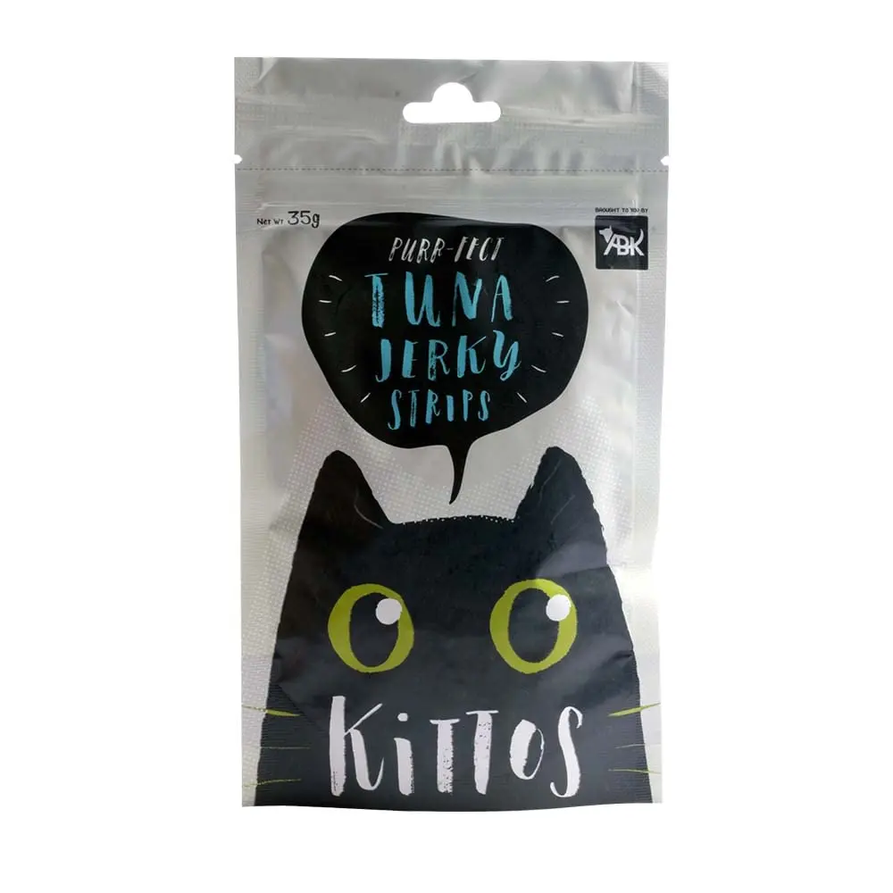 Kittos Lamb Tuna Jerky Strips Cat Treats