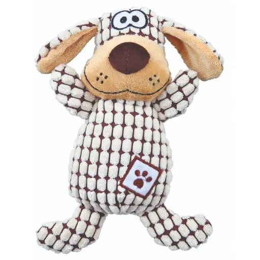 Trixie Soundless Plush Toy for Dogs (Brown) (26cm)