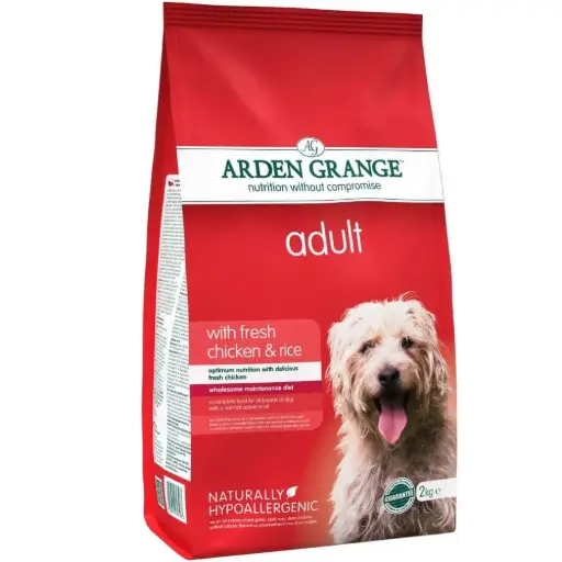 Arden Grange Chicken & Rice Adult Dog Dry Food 2kg