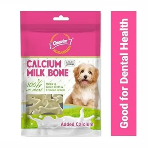 Gnawlers Calcium Milk Bone 30in1 Dog Treats 270g