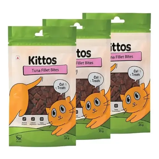 Kittos Tuna Fillet Bites Cat Treats
