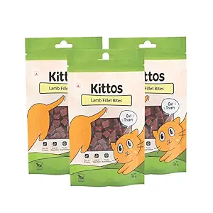 Kittos Lamb Fillet Bites Cat Treats