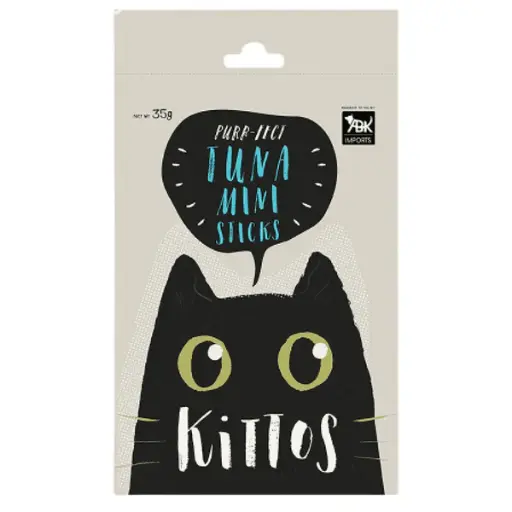 Kittos Tuna Mini Sticks Cat Treats